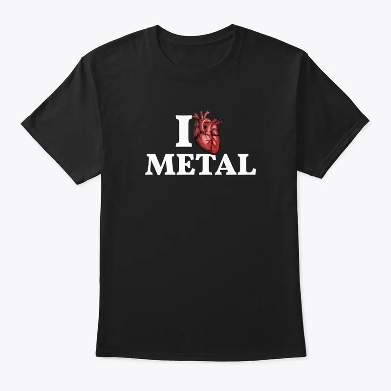 I Heart Metal - Black