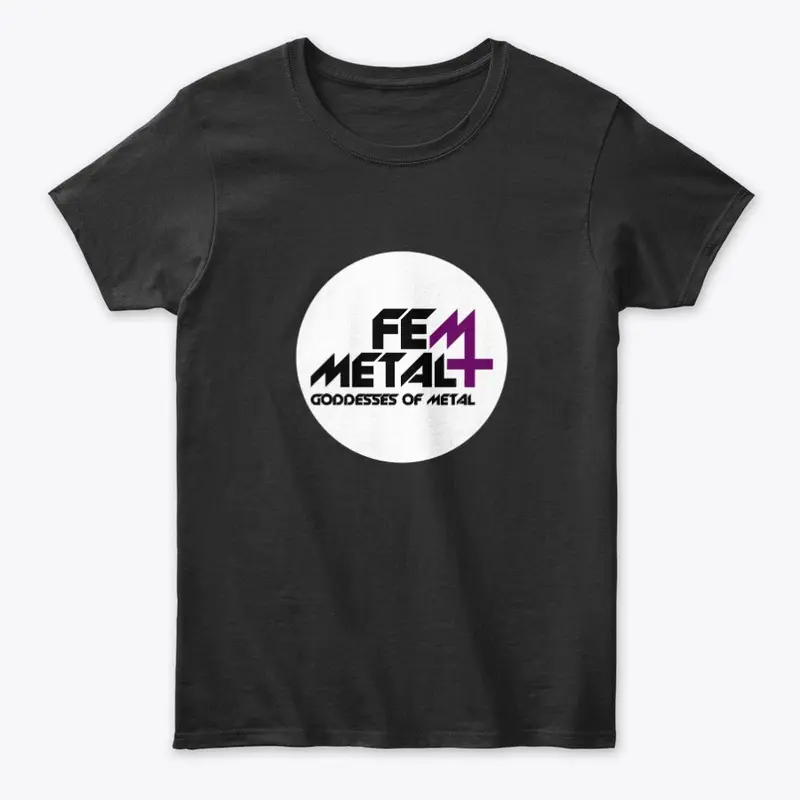 FemMetal Logo Tee